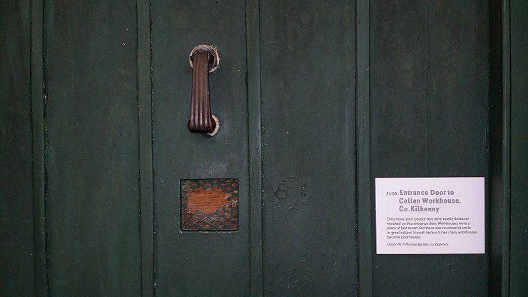 Original  Workhouse Door, from Callan, Co. Kilkenny.